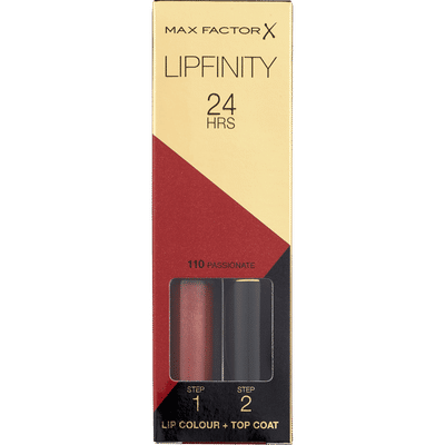 Max Factor Lipfinity Lip Colour lippenstift - Passionate 110