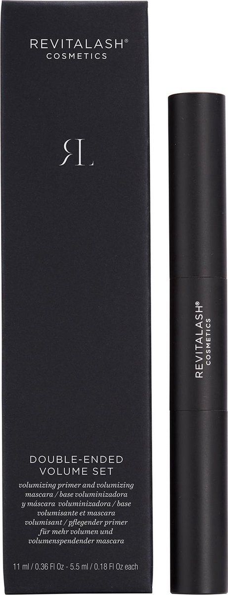 Revitalash Double-Ended Volume primer & mascara set - Zwart