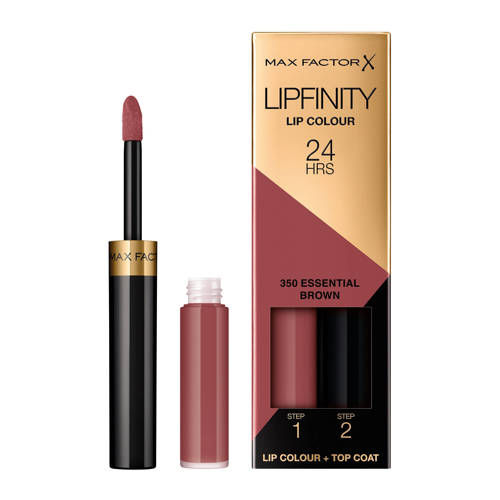 Max Factor Lipfinity Lip Colour 2-step Long Lasting lippenstift - 350 Essential Brown