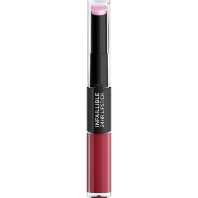 L’Oréal Paris Infaillible 24H Lipstick - Verzorgende Lippenstift Verrijkt met Hyaluronzuur - 302 Rose Eternite -5.7 ml