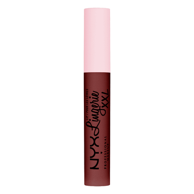 Nyx Professional Makeup Lip Lingerie XXL - Deep Mesh - Matte, niet-overdraagbare lippenstift - Bruin