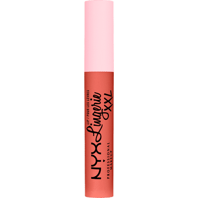 Nyx Professional Makeup Lip Lingerie XXL - Turn On - Matte, niet-overdraagbare lippenstift - Nude