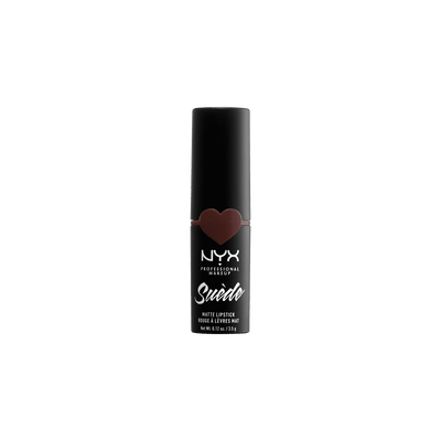 Nyx Professional Makeup Suede Matte Lipstick - Cold Brew - Mat Lippotlood - Bruin