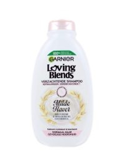 Garnier Loving Blends Shampoo Milde Haver, 300 ml