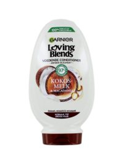 Garnier Loving Blends Conditioner Kokosmelk & Macadamia, 250 ml