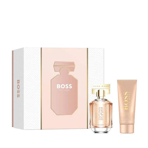 BOSS THE SCENT for her geschenkset - eau de parfum 50 ml + bodylotion 75 ml