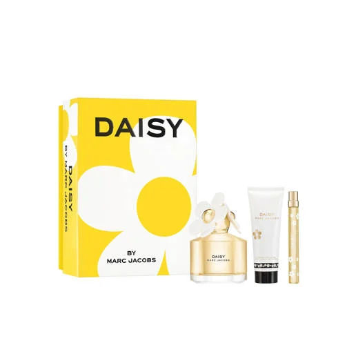 Marc Jacobs Daisy geschenkset - eau de toilette 100 ml + bodylotion 75 ml + mini spray 10 ml