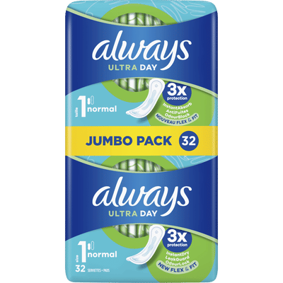 Always Ultra Maandverband Normal 32 Stuks