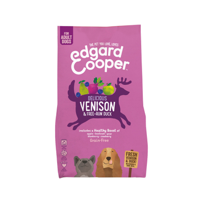 Edgard & Cooper Adult - Hert & Eend - 2,5 kg - hondenbrokken