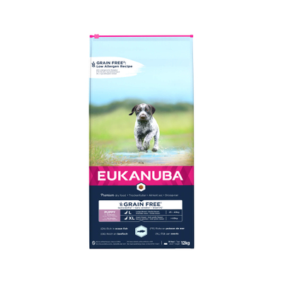 Eukanuba Dog Junior Large Grainfree Hondenvoer - 12 kg - hondenbrokken
