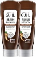 Guhl Braun Fascination Conditioner 2-pack - Inhoud: 2 x 200 ml - Haartype: Brunette, bruin - Verrijkt met bruine kleurpigmenten - Dermatologisch bevestigd - Gemaakt in Duitsland