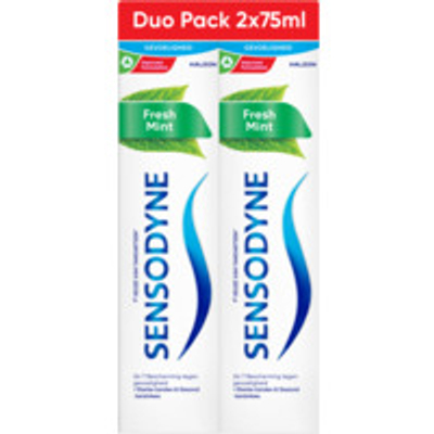 Sensodyne Fresh Mint Duo Pack tandpasta 2 x 75 ml