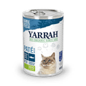 Yarrah biologisch kattenvoer paté met vis - 400g - natvoer katten