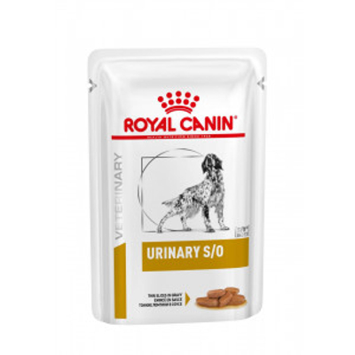 Royal Canin Veterinary Urinary S/O Slices in Gravy natvoer hond 8 dozen (96 x 100 g) - natvoer honden - hondenbrokken - natvoer honden