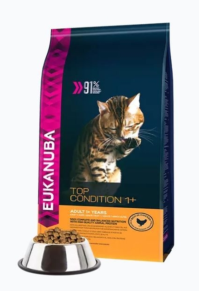Eukanuba Cat Adult - Top Condition 1+ - Kip - Kattenvoer - 2 kg