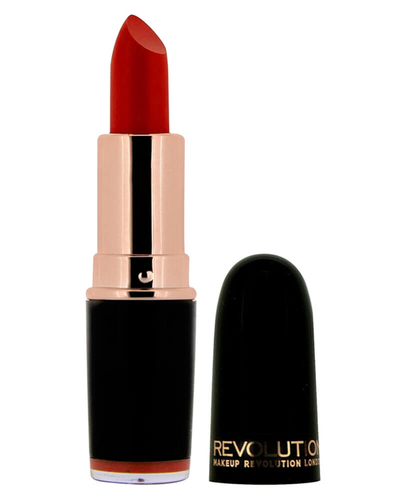 NEW Revolution Iconic Pro Lipstick Duel Matte Red FQA01 Sealed