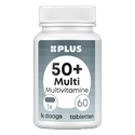 PLUS Multi vitamine 50+ pot 60 stuks