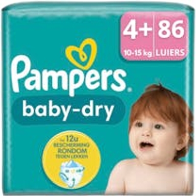 Pampers Baby Dry  luiers maat 4 plus - 86 stuks