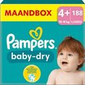 Pampers Baby Dry  luiers maat 4 plus - 188 stuks