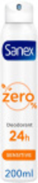 Sanex Deodorant Spray Zero% Sensitive 200ml