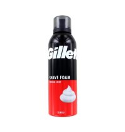 Gillette Scheerschuim Regulier, 200 ml