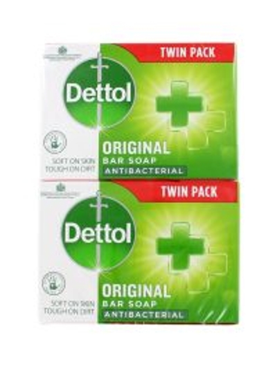 Dettol Handzeepblokjes Original, 2×100 Gram