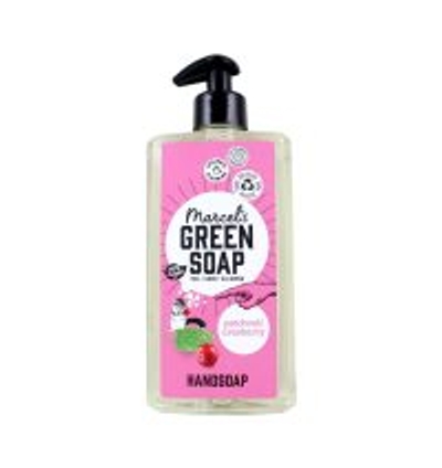 Marcel’s Green Soap Handzeep Patchouli & Cranberry, 500 ml
