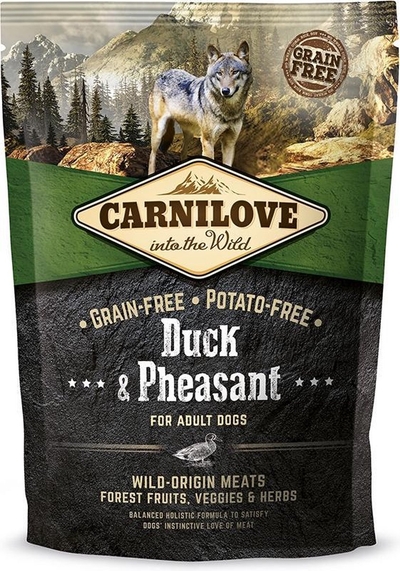 Carnilove duck / pheasant adult - 1,5 KG hondenbrokken