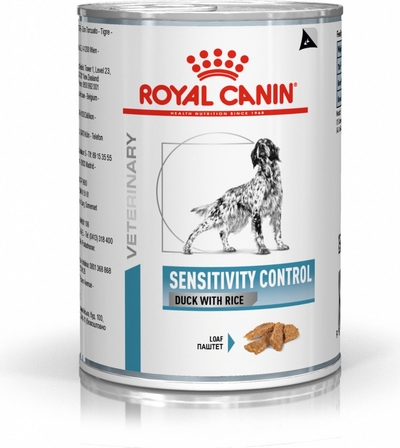 Royal Canin Sensitivity Control Blik Eend & Rijst - 12 x 410 gram natvoer honden
