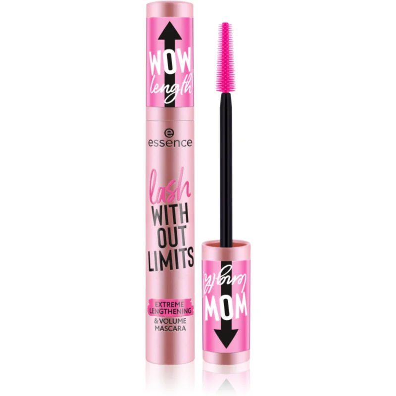 Essence lash WITHOUT LIMITS EXTREME Verlengende Volume Mascara Tint Black 13 ml