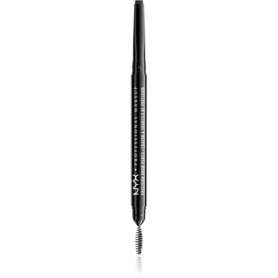 NYX Professional Makeup Precision Brow Pencil - Black - Wenkbrauw potlood - 1 gr