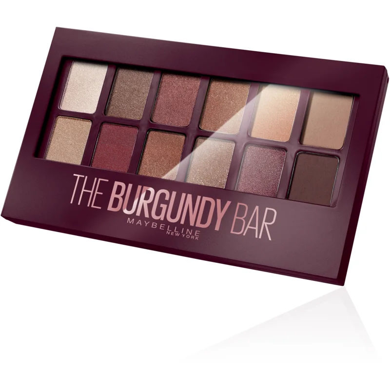 Maybelline The Burgundy Bar oogschaduw palette 9,6 gr