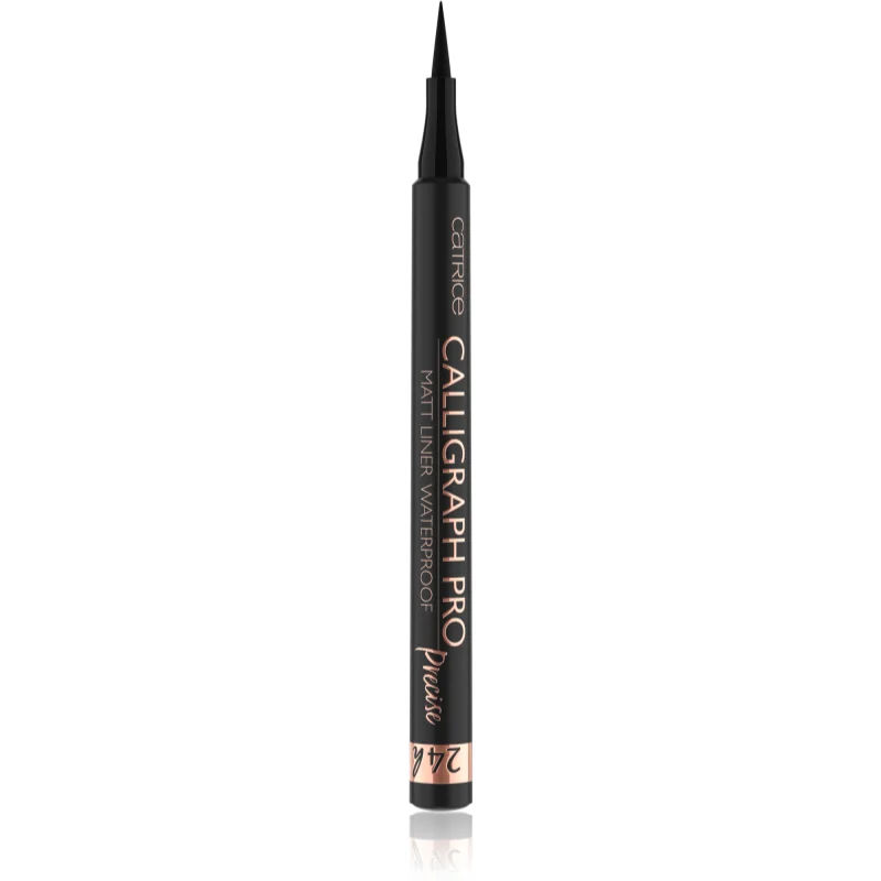 Catrice Calligraph Pro Precise 24h Matt Waterproef Eyeliner in Stift Tint 010 Intense Black Waterproof 1,2 ml