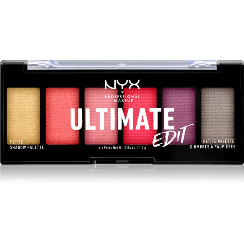 NYX Professional Makeup Ultimate Edit Petite Shadow oogschaduw palette Tint 03 Phoenix 6x1.2 gr