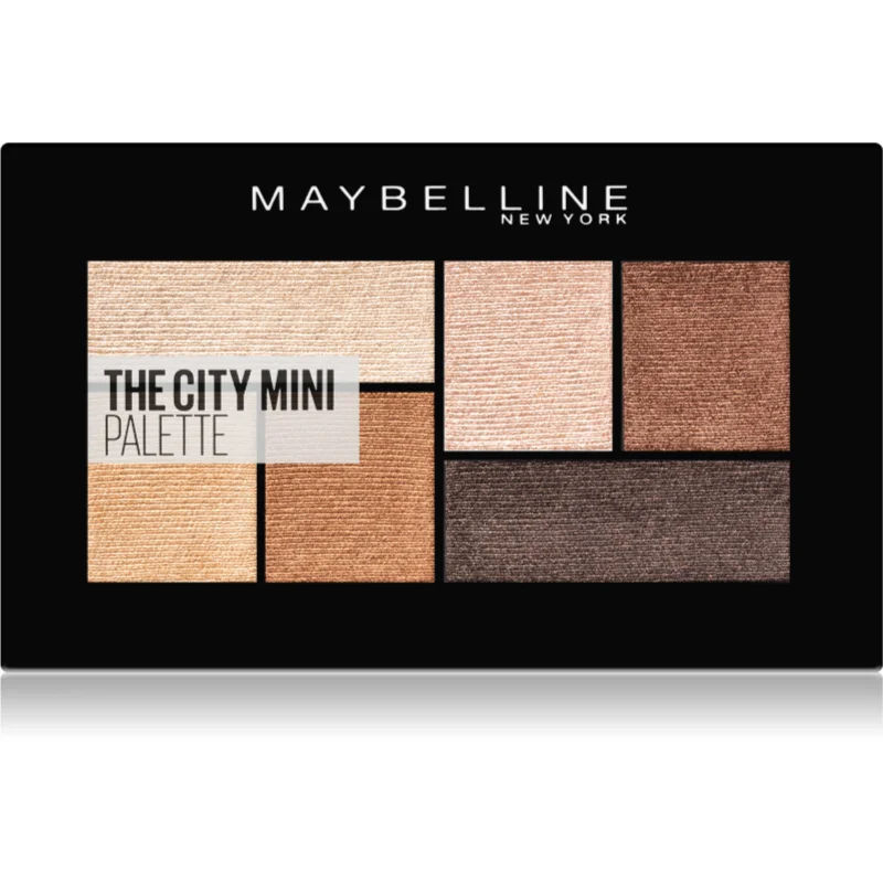Maybelline The City Mini Palette oogschaduw palette Tint 400 Rooftop Bronzes 6 gr