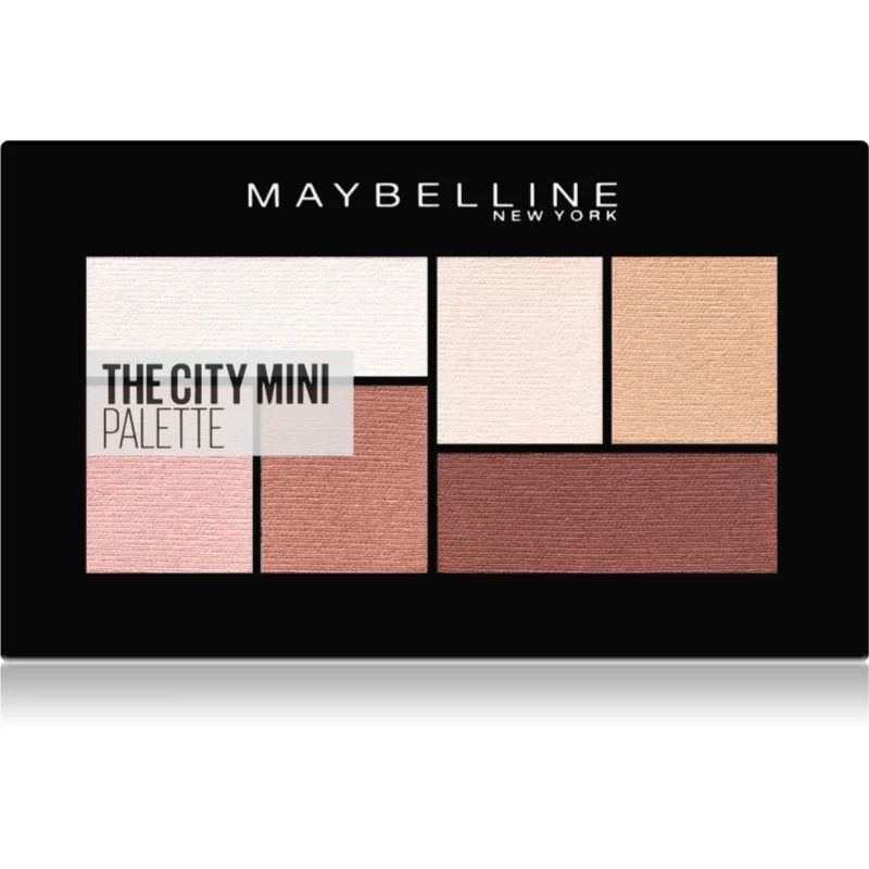 Maybelline The City Mini Palette oogschaduw palette Tint 480 Matte About Town 6 gr