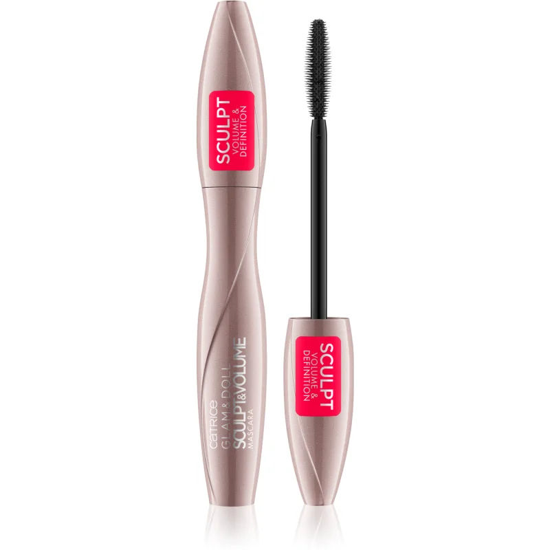 Catrice Glam & Doll Sculpt & Volume mascara voor volume en definiëring van de wimpers Tint 010 Black 9,5 ml