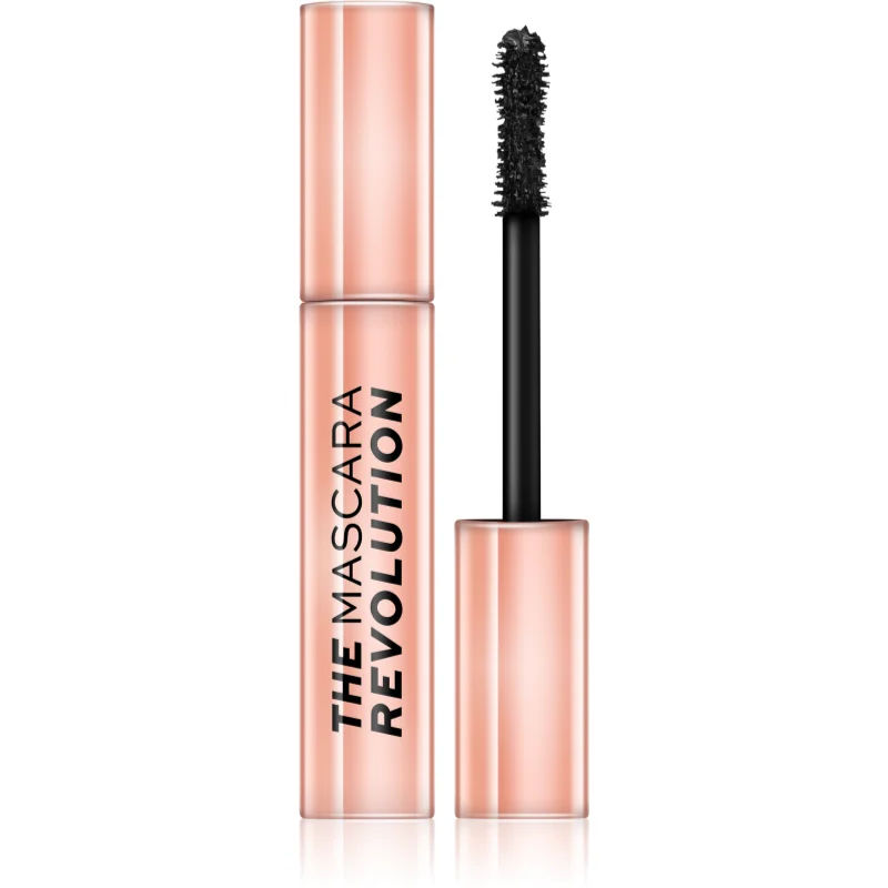 Makeup Revolution The Mascara Revolution Mascara voor Volume, Lengte en Gescheide Wimpers Tint  Black 12 ml