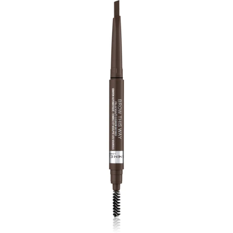 Rimmel Brow This Way Wenkbrauwpotlood met Borstel 2in1 Tint 003 Dark Brown 0,25 gr