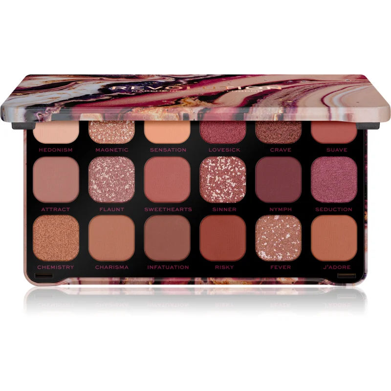 Makeup Revolution Forever Flawless Oogschaduw Palette Tint  18 x 1.1 g