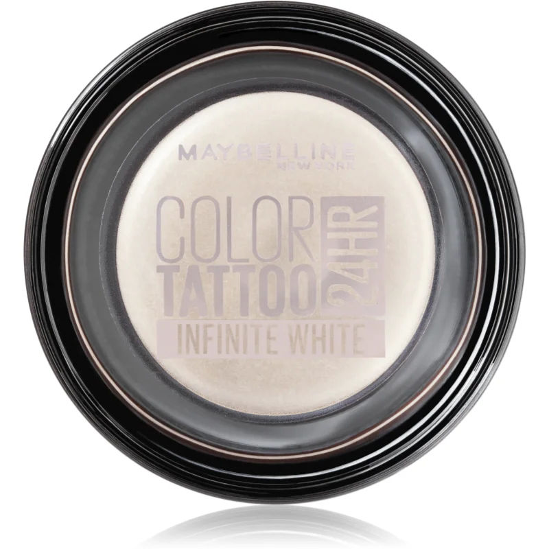 Maybelline Color Tattoo Gel Oogschaduw Tint Infinite White 4 gr