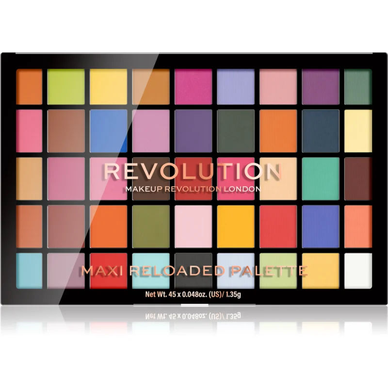 Makeup Revolution Maxi Reloaded Palette Oogschaduw Palette Tint Monster Mattes 45x1.35 gr