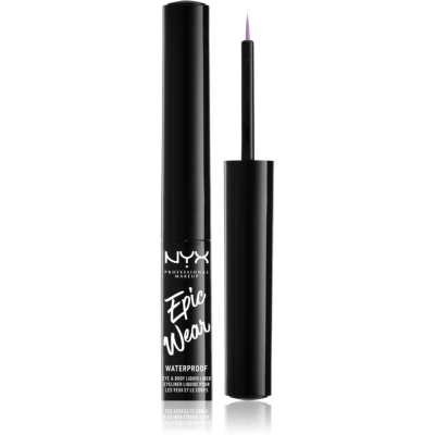 NYX Professional Makeup Epic Wear Liquid Liner eyeliner met matte finish Tint  06 Lilac 3.5 ml
