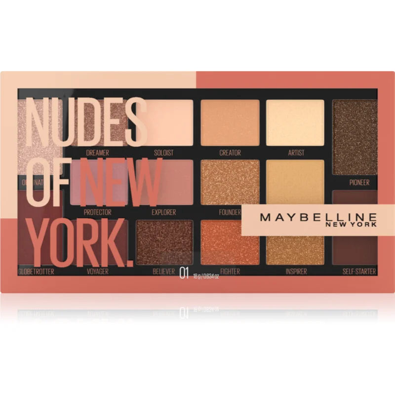 Maybelline Nudes Of New York oogschaduw palette 18 g