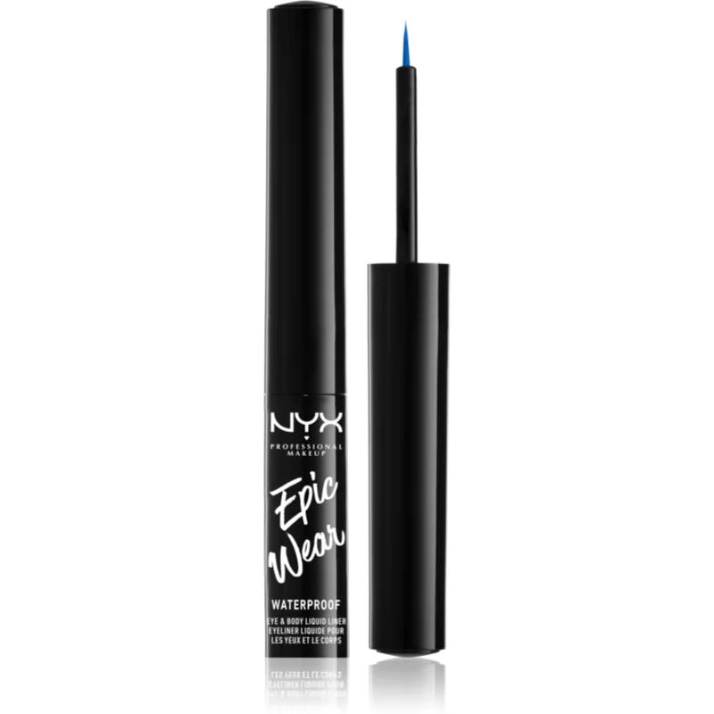 NYX Professional Makeup Epic Wear Liquid Liner eyeliner met matte finish Tint  05 Sapphire 3.5 ml