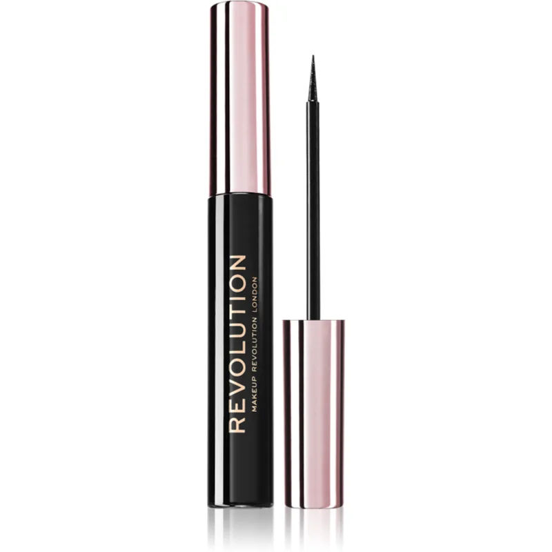 Makeup Revolution Super Flick Eyeliner Tint  Black 4.5 ml