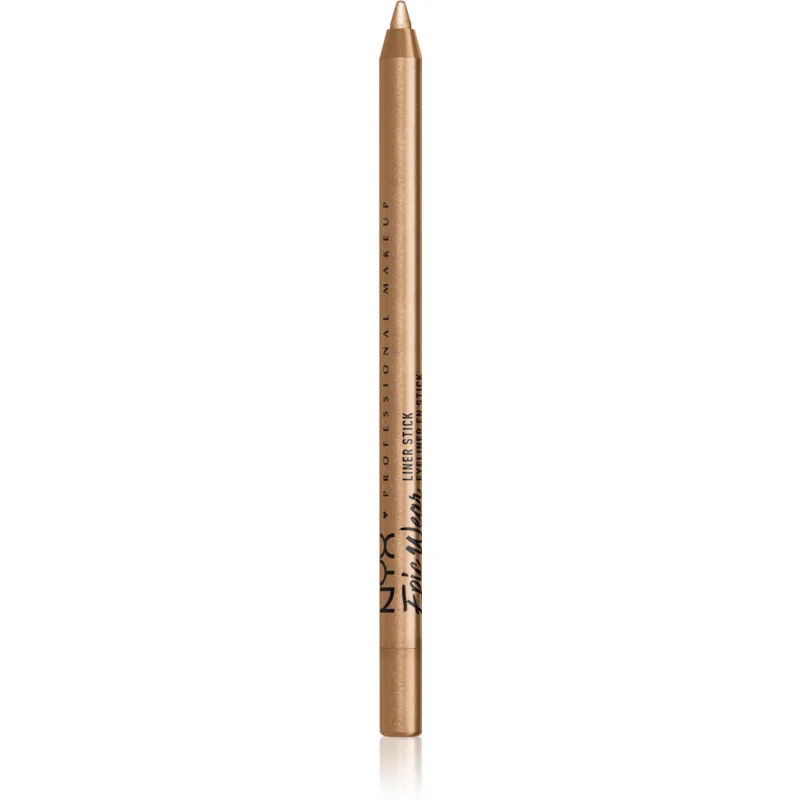 NYX Professional Makeup Epic Wear Liner Stick Waterproof Eyeliner Pencil Tint 02 - Gold Plated 1.2 gr