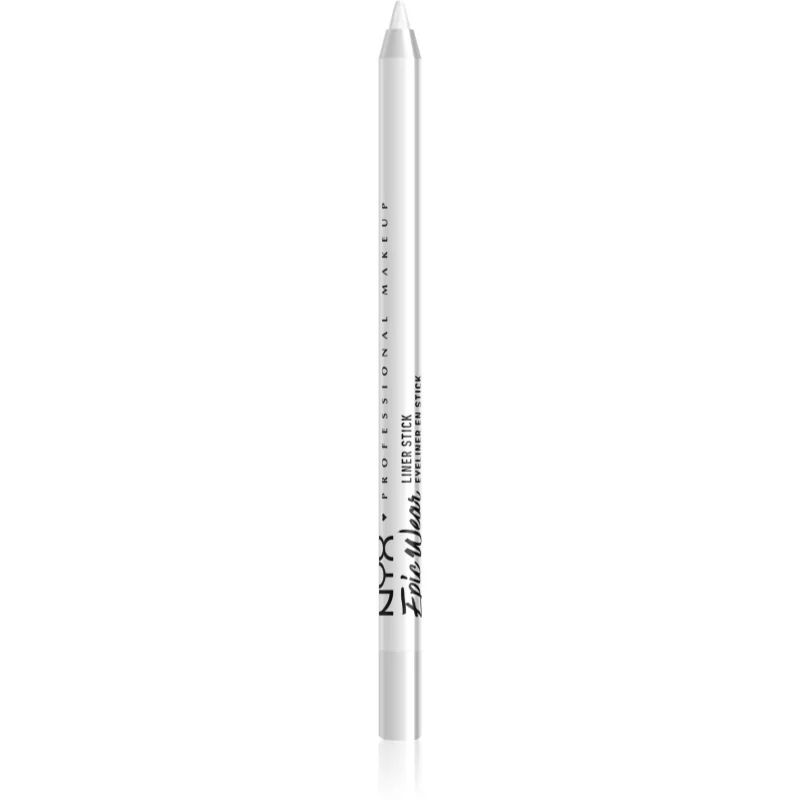 NYX Professional Makeup Epic Wear Liner Stick Waterproof Eyeliner Pencil Tint 09 - Pure White 1.2 gr