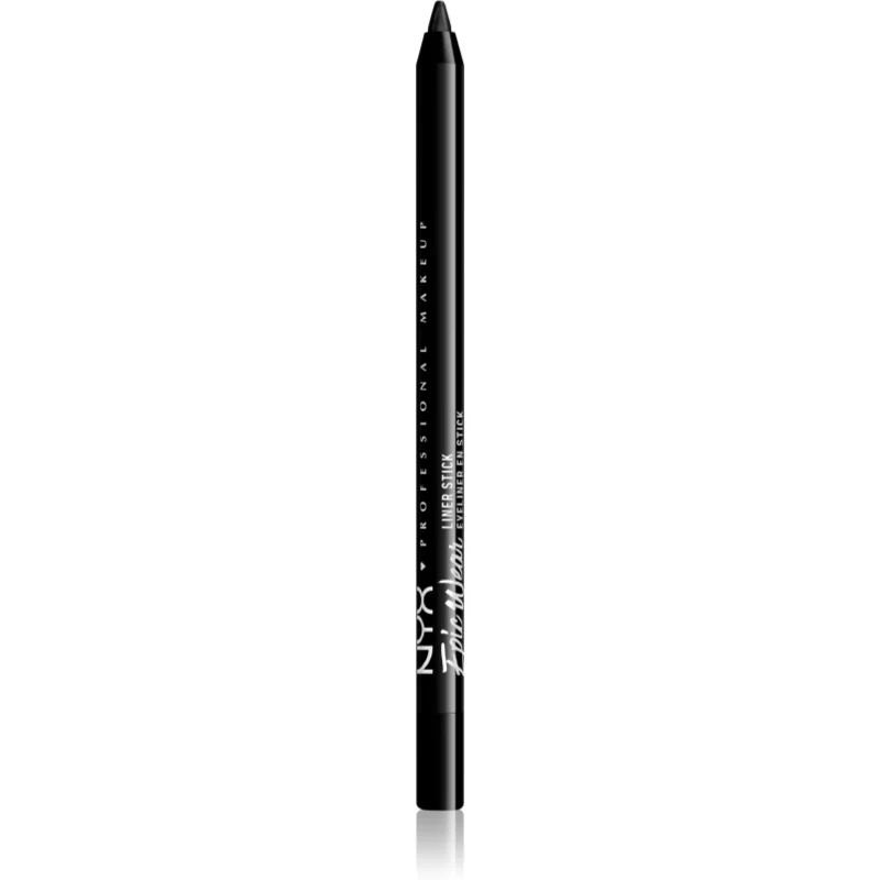 NYX Professional Makeup Epic Wear Liner Stick Waterproof Eyeliner Pencil Tint 08 - Pitch Black 1.2 gr