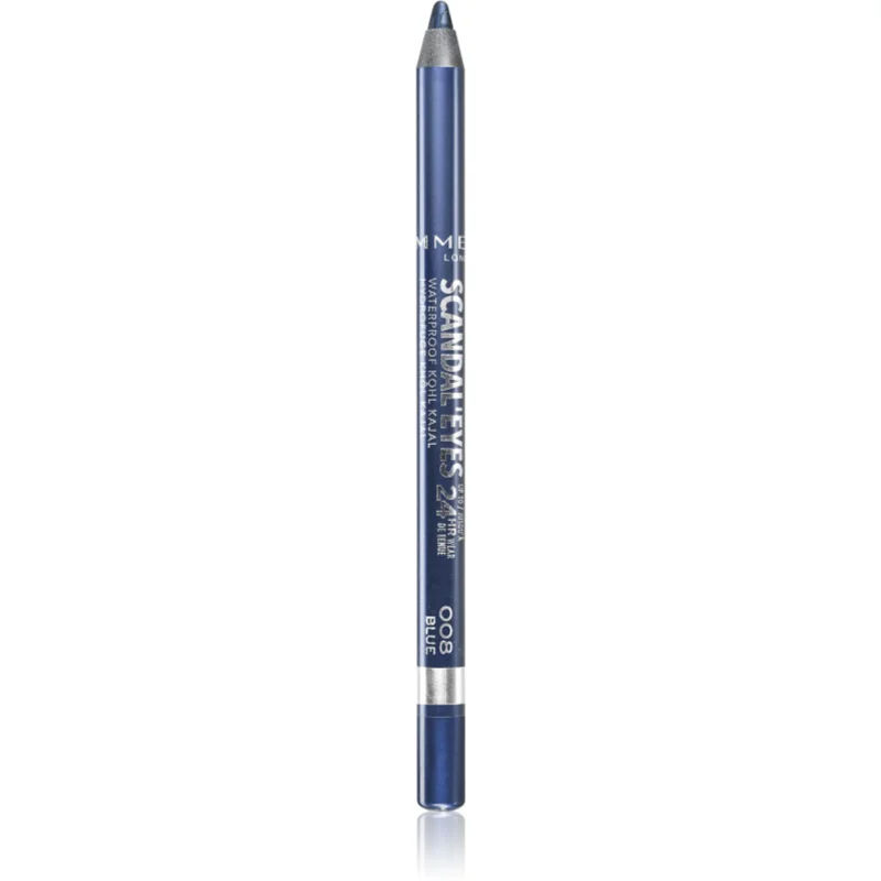 Rimmel ScandalEyes Waterproof Kohl Kajal Waterproof Eyeliner Pencil Tint 008 Blue 1,3 g